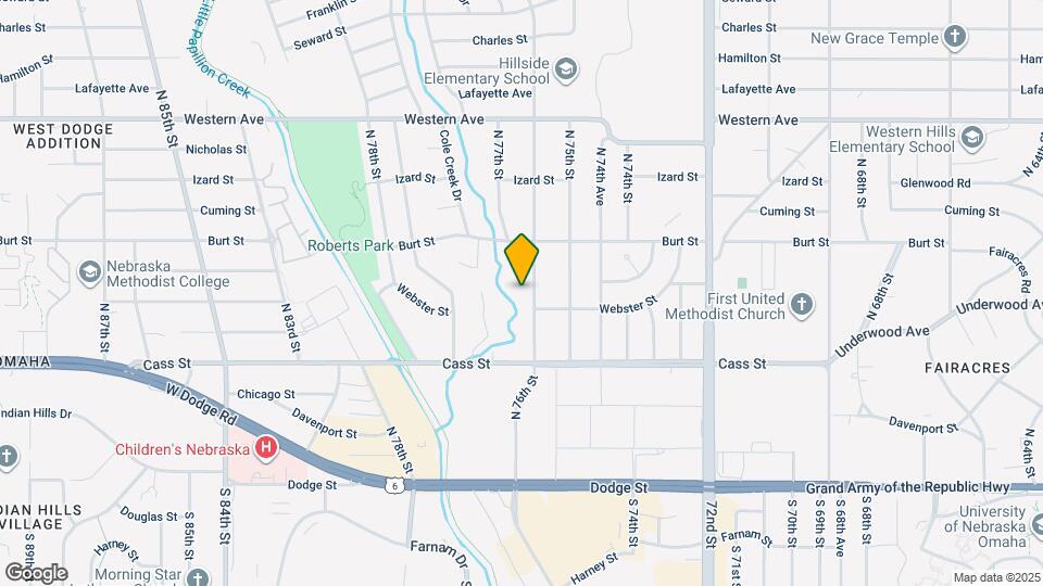 714 N 76th St Map and Location Details