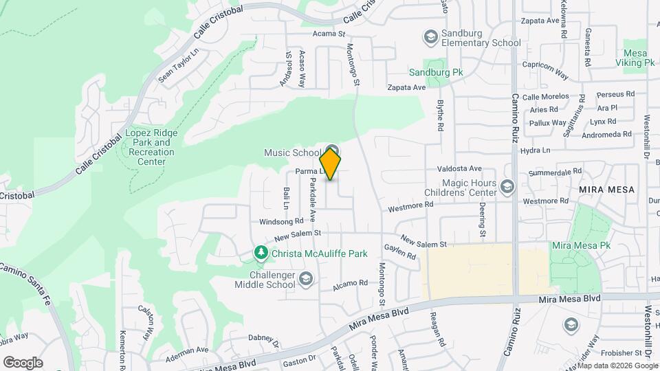 10967 Salinas Way Map and Location Details