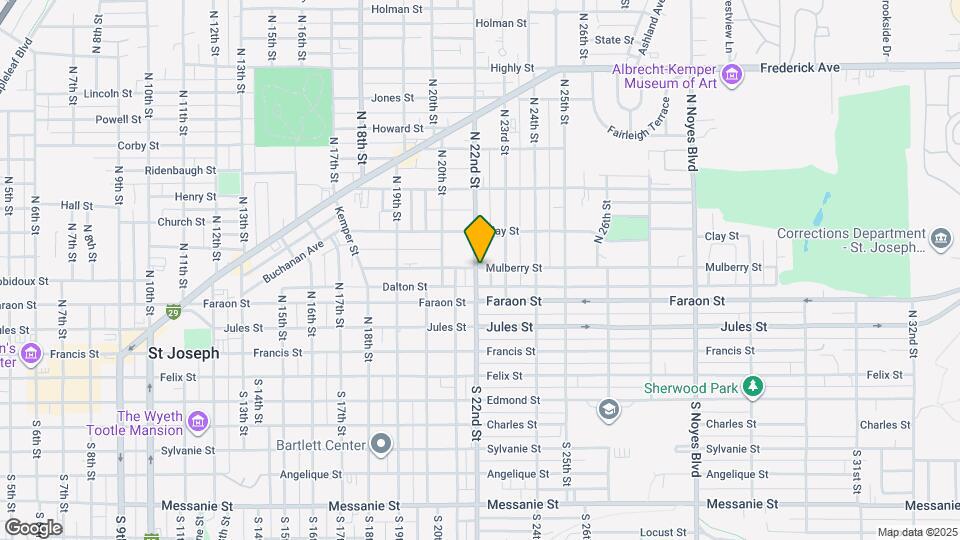 2202 Mulberry St, Unit 2204 Mulberry St Map and Location Details