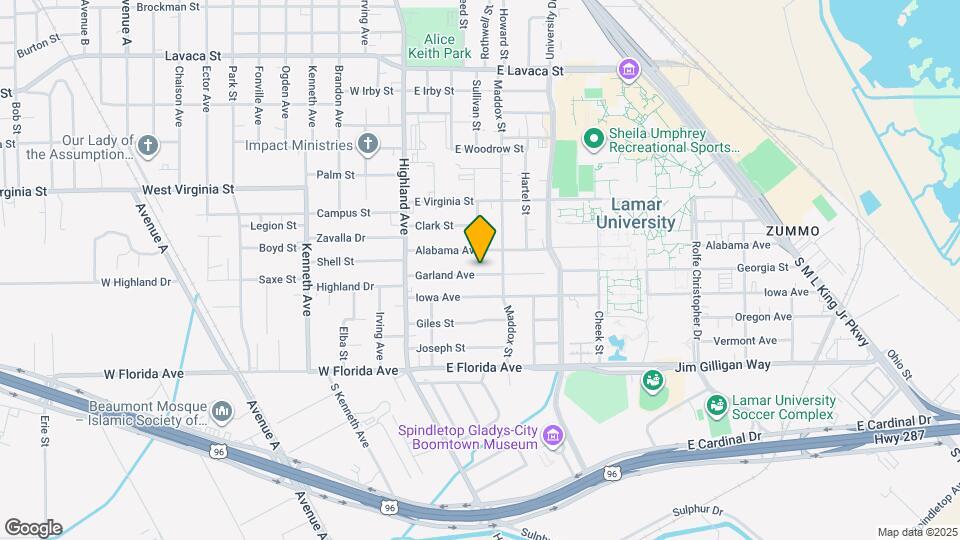 425 Garland Ave Map and Location Details