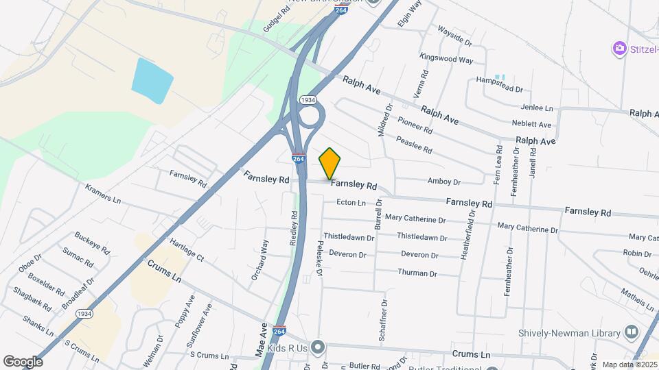 2328 Farnsley Rd Map and Location Details