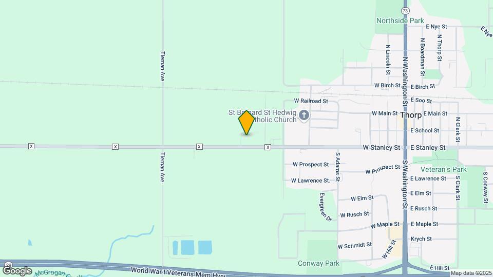 104 N Soderberg Dr Mapa y Detalles de la Ubicación