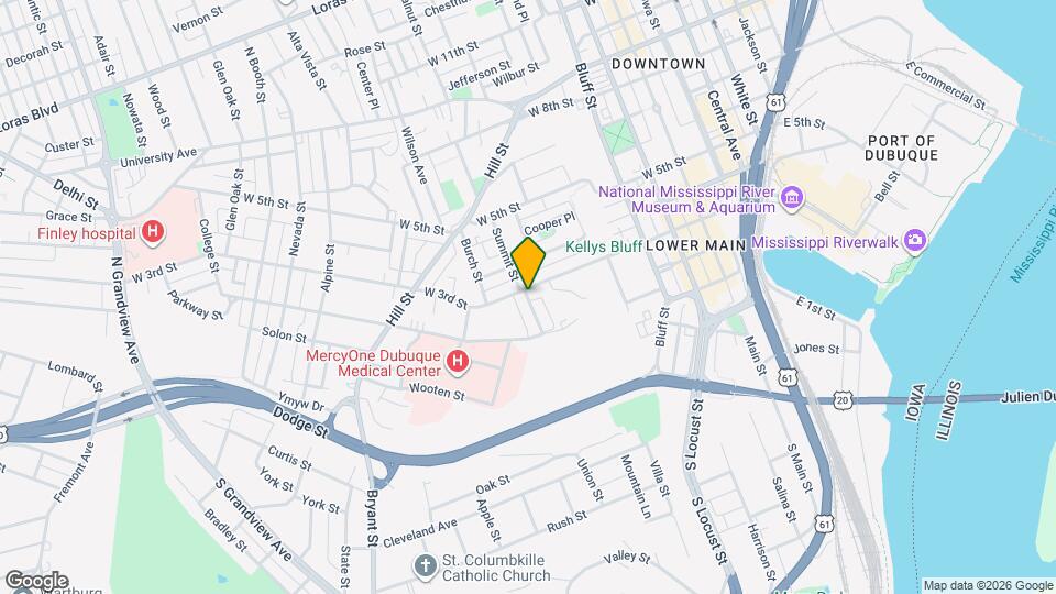 289 Cardiff St Map and Location Details