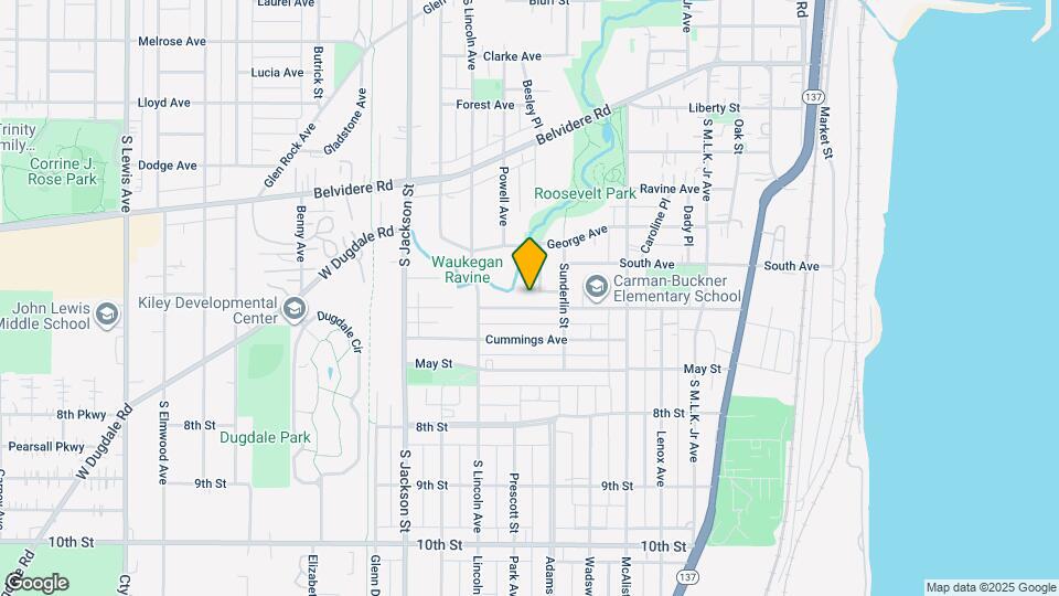 702 Helmholz Ave Map and Location Details