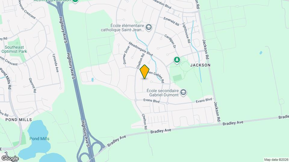 2424 Irish Moss Rd Map and Location Details