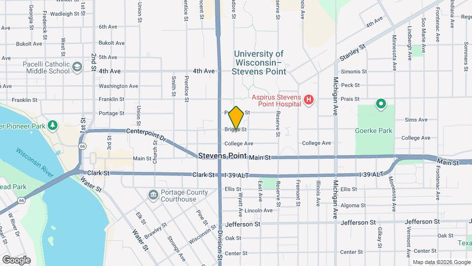 1745 Briggs St Map and Location Details