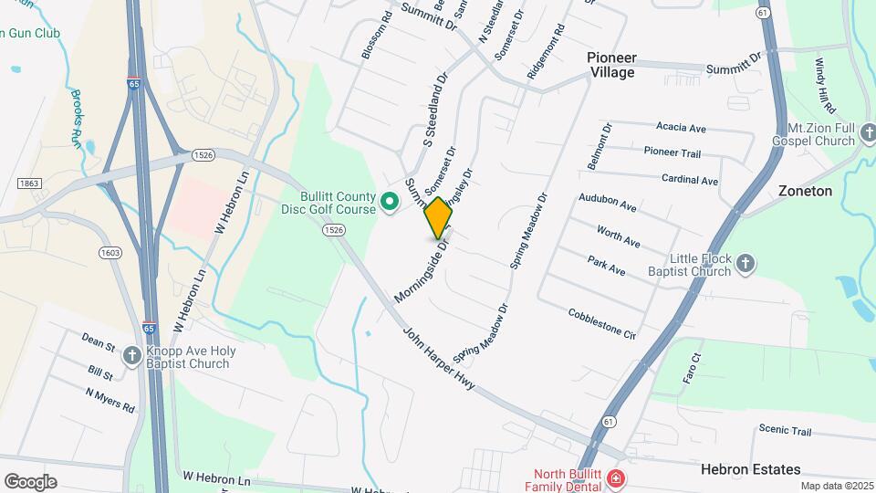 12018 Morningside Dr Map and Location Details