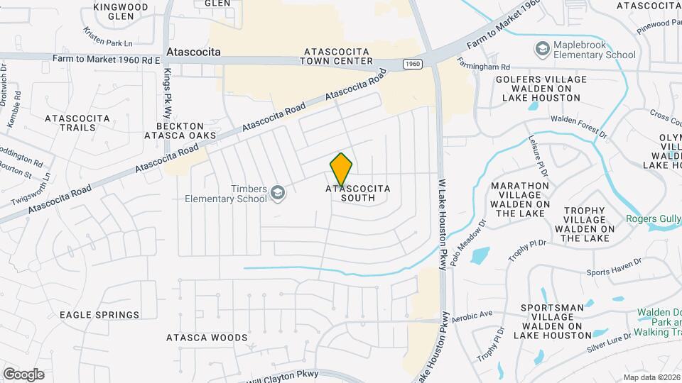 7214 Dogwood Trail Dr Map and Location Details