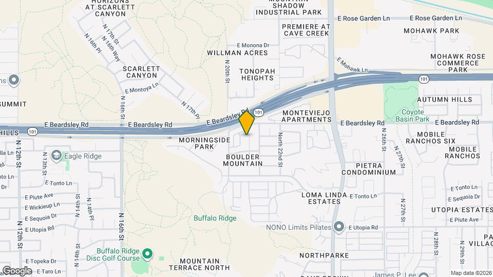 20030 N 20th Way Map and Location Details