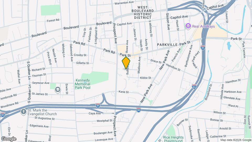 65 Bulkeley Ave, Unit A02 Map and Location Details