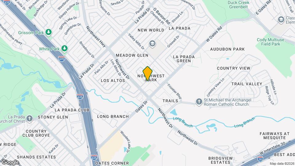 1312 Grinnell Dr Mapa y Detalles de la Ubicación
