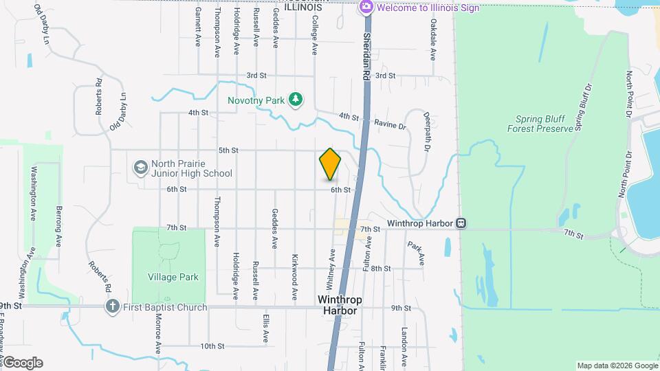 542 Whitney Ave Map and Location Details