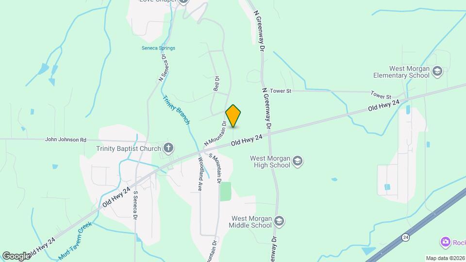 13205 Hill Crest Dr Map and Location Details