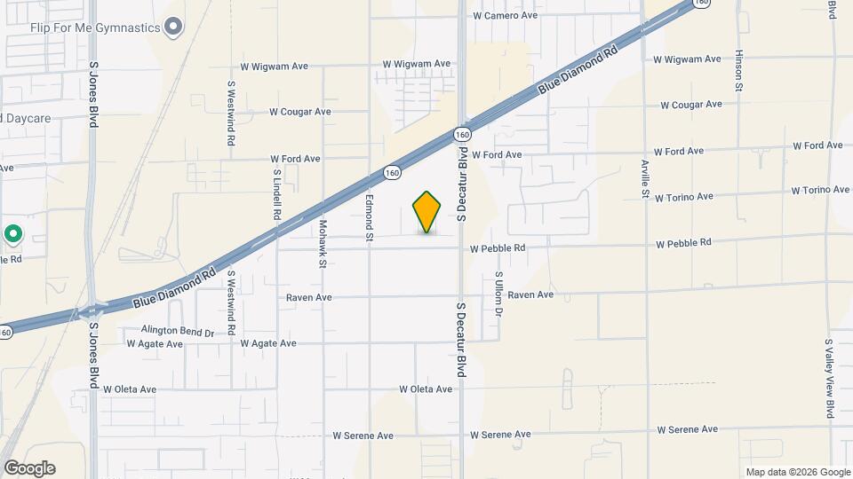 5007 Caprock Canyon Ave Map and Location Details