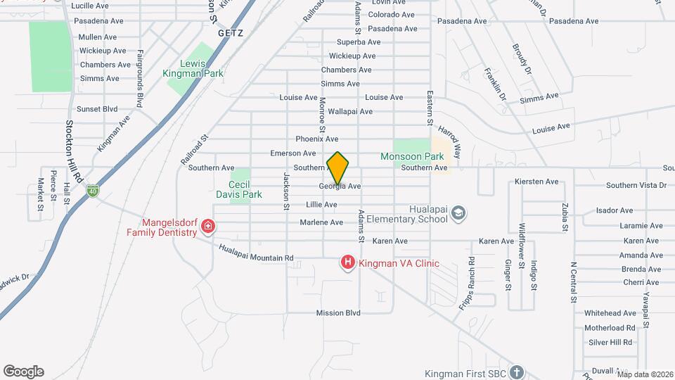 2614 Georgia Ave Mapa y Detalles de la Ubicación