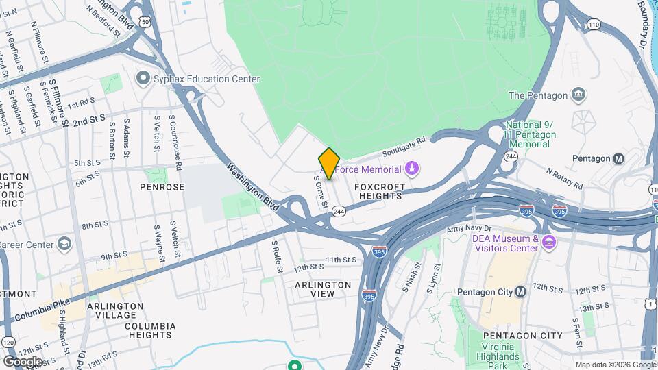 814 S Ode St Map and Location Details