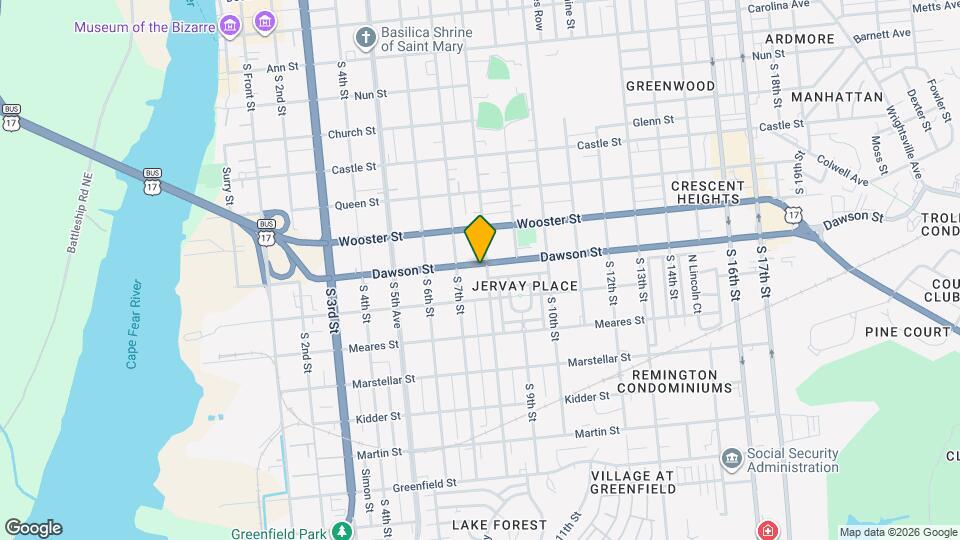906 S 8th St Map and Location Details