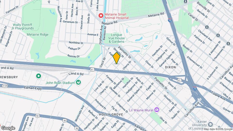 3506 Live Oak St Map and Location Details