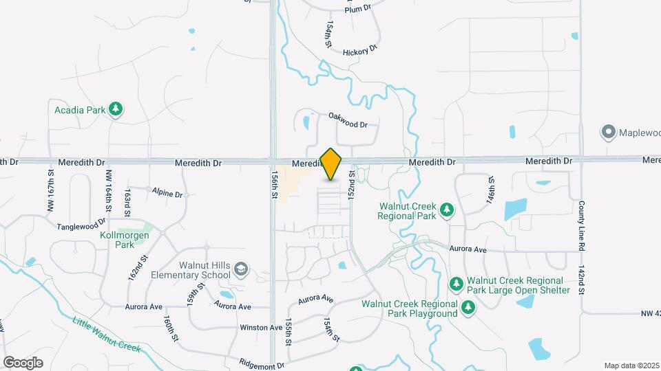 15227 Alpine Dr Map and Location Details
