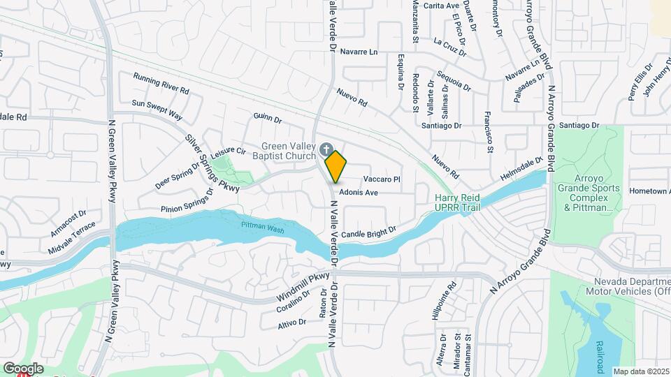 1842 Adonis Ave Map and Location Details