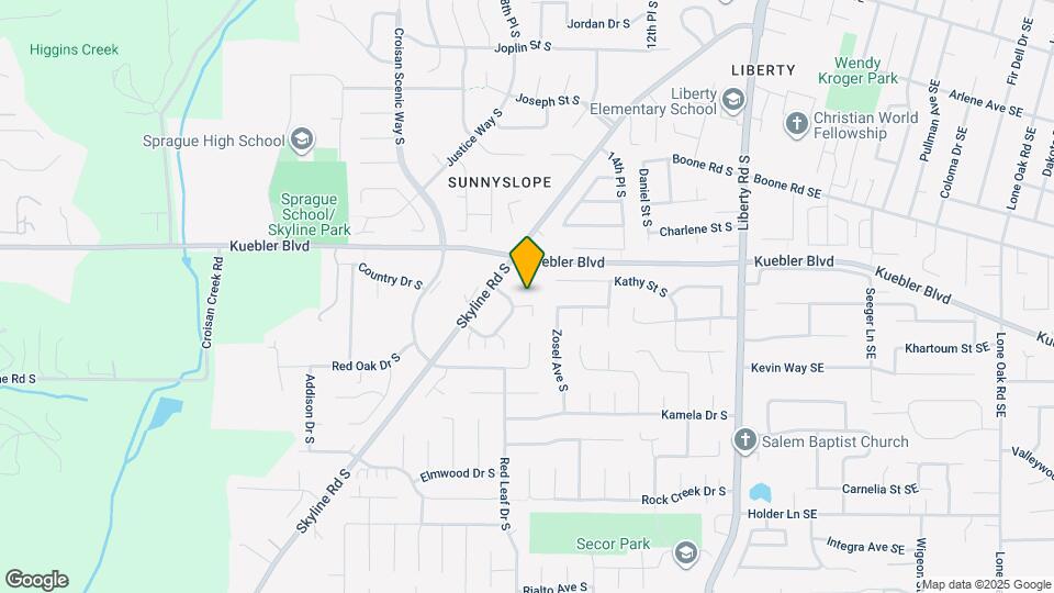 1875 Skyline Ct S Map and Location Details