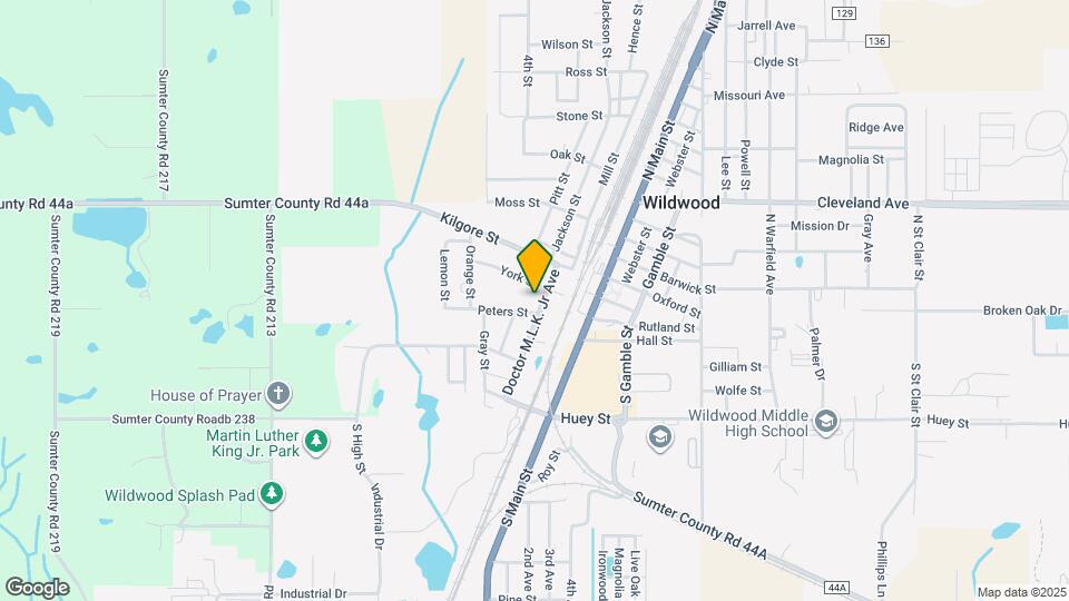 213 Doctor M.L.K. Jr Ave Mapa y Detalles de la Ubicación