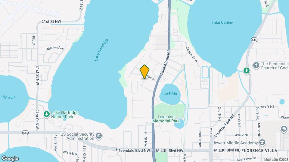 2235 Lakeridge Dr Map and Location Details