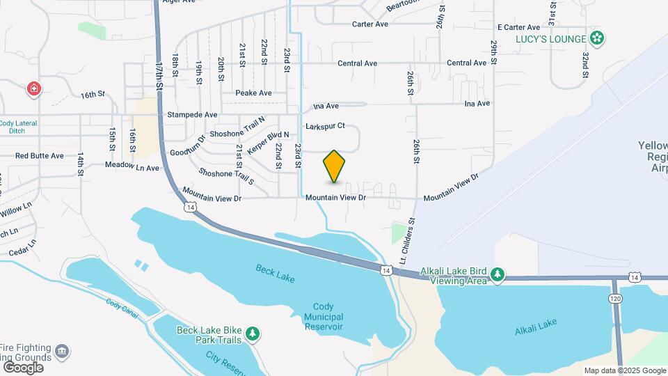 2349 Mountain View Dr Mapa y Detalles de la Ubicación