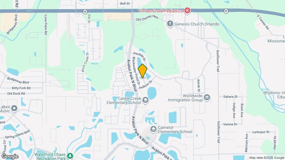 1244 Ocklawaha Dr Map and Location Details