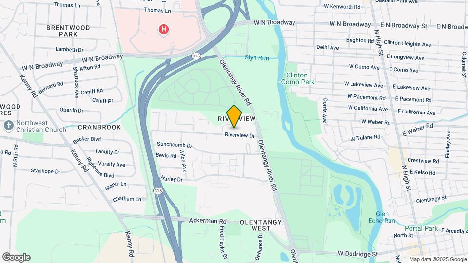 558 Riverview Dr Map and Location Details