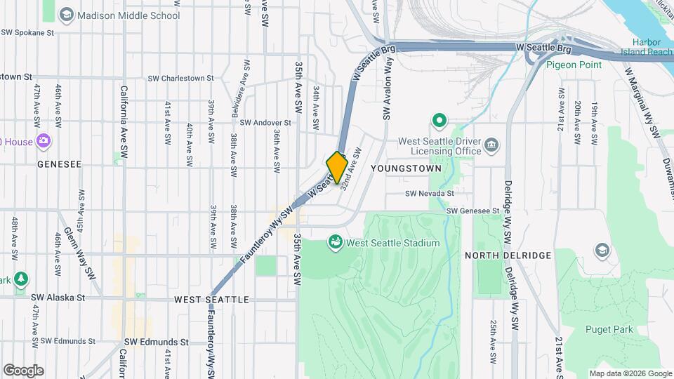 4139 32nd Ave SW Map and Location Details