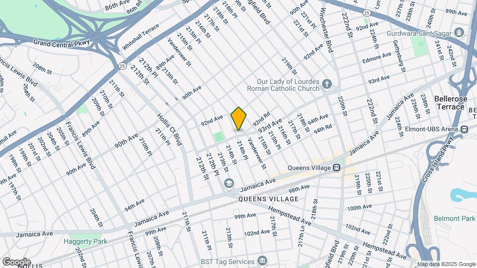 214-35 93rd Ave Mapa y Detalles de la Ubicación