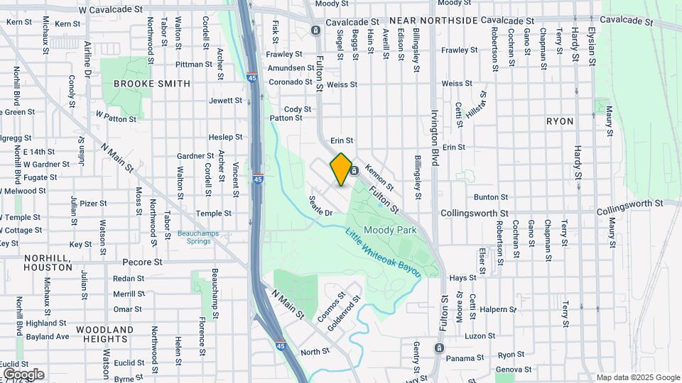 3820 Weems St Map and Location Details
