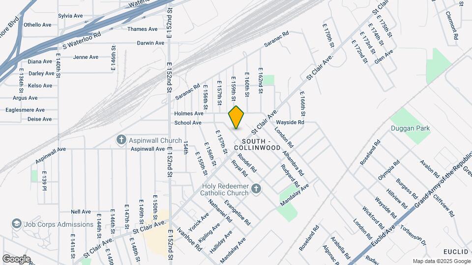 15937 Whitcomb Rd Map and Location Details