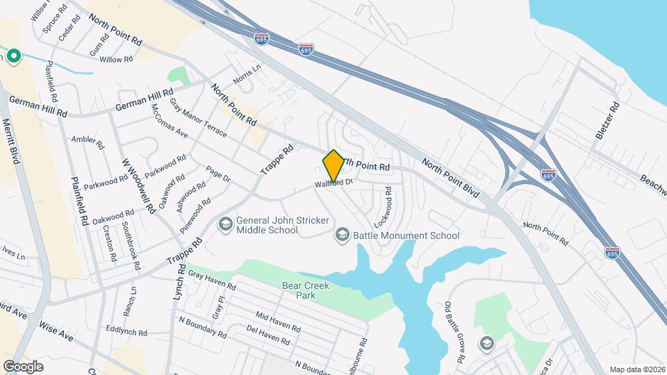 3221 Wallford Dr Map and Location Details