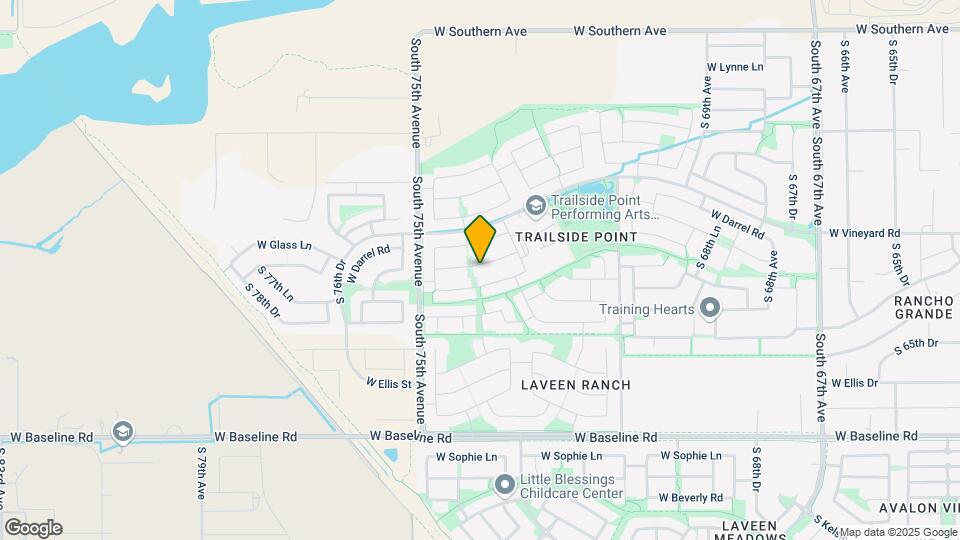 7341 W Darrel Rd Map and Location Details