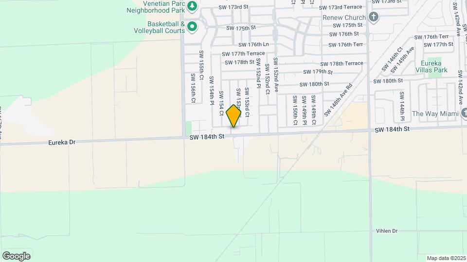 18361 SW 154th Ave Map and Location Details