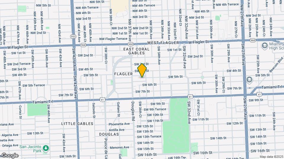 3633 SW 5th Terrace Map and Location Details