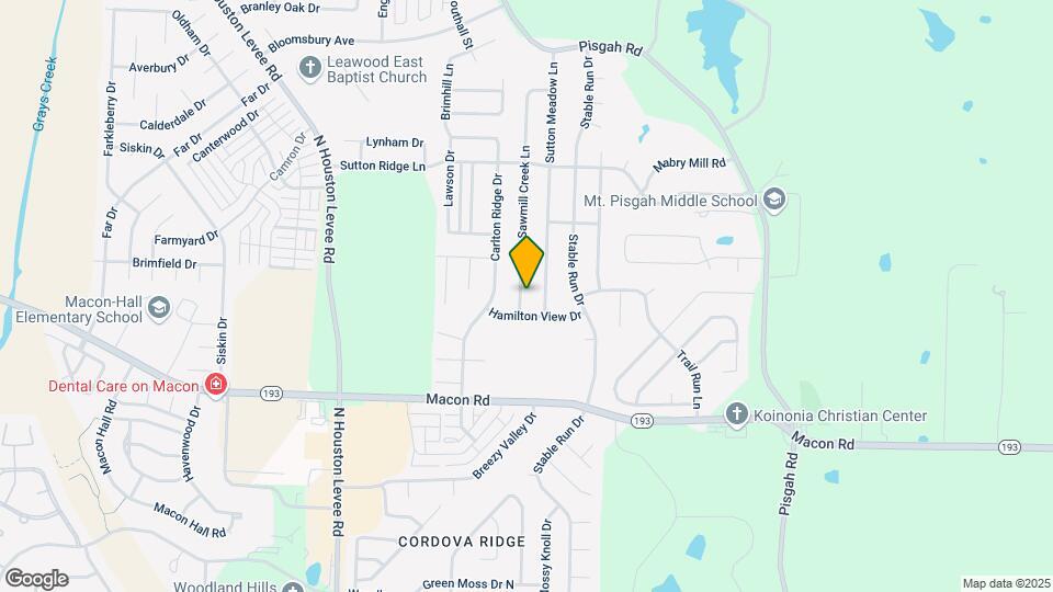 1392 Sawmill Creek Ln Map and Location Details