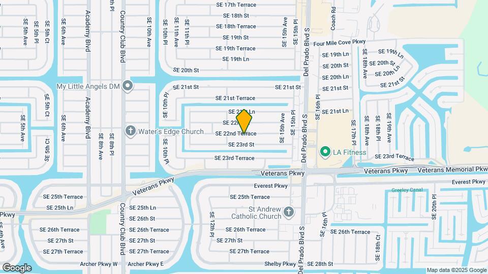 1324 SE 22nd Terrace Map and Location Details