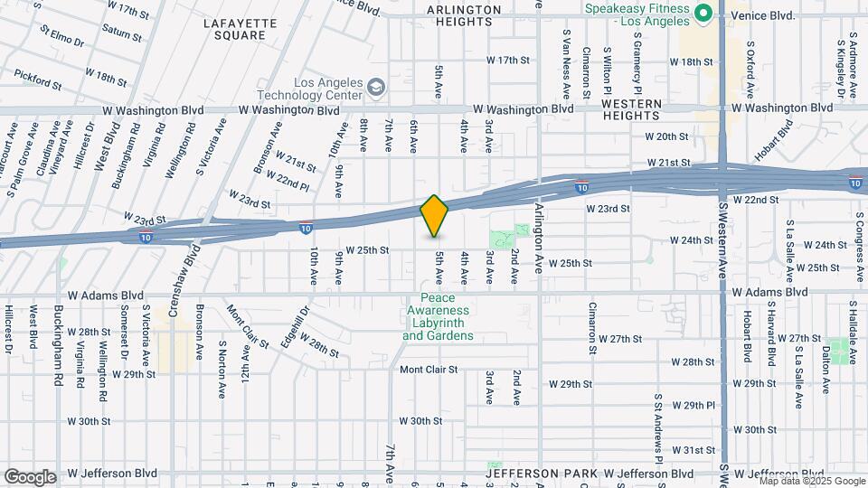 2425-2431 5th Ave Map and Location Details