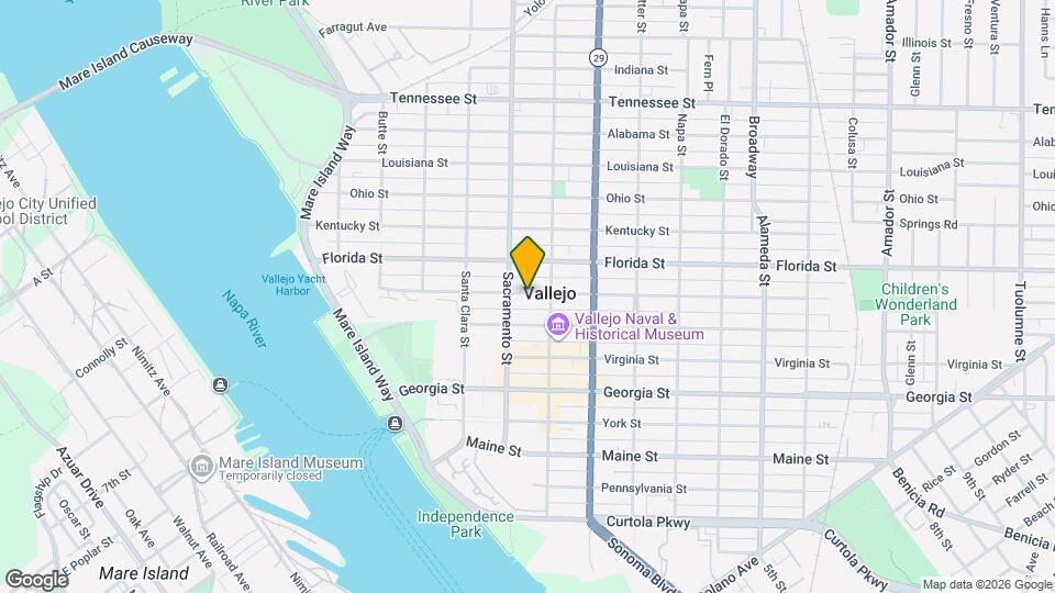 419 Carolina St Map and Location Details