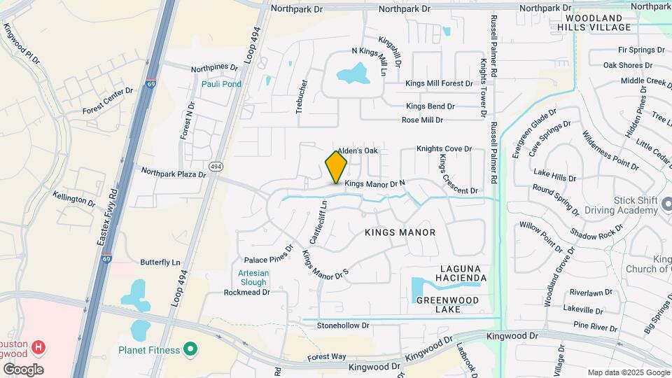 21816 Grand Lancelot Dr Mapa y Detalles de la Ubicación