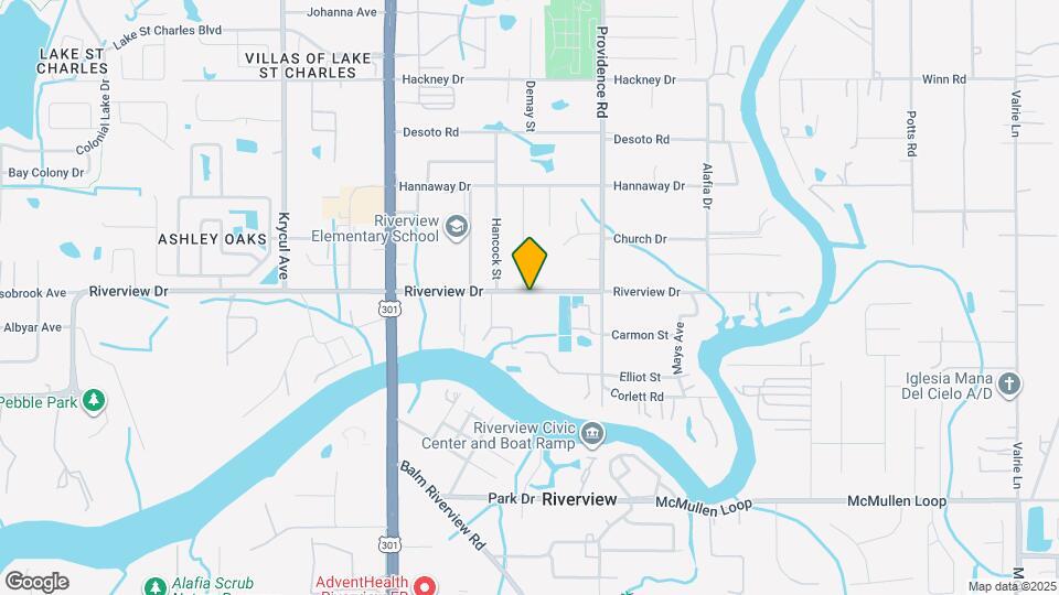 11001 Riverview Dr Mapa y Detalles de la Ubicación