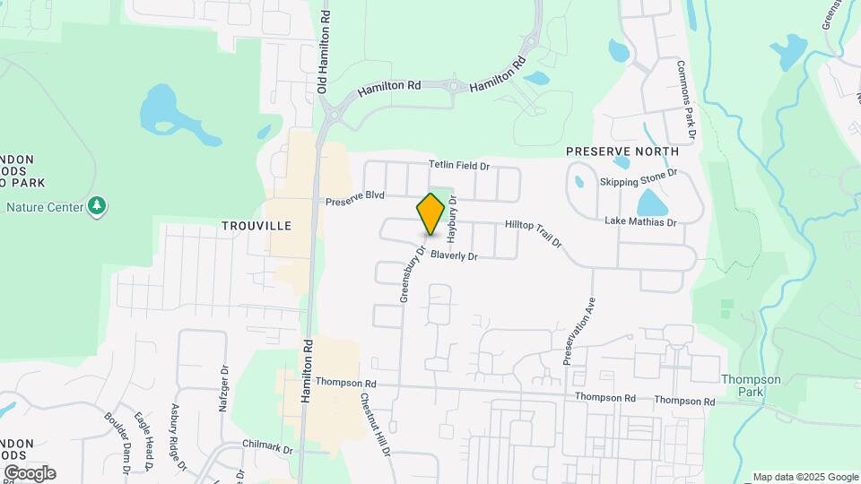 4400 Greensbury Dr Map and Location Details