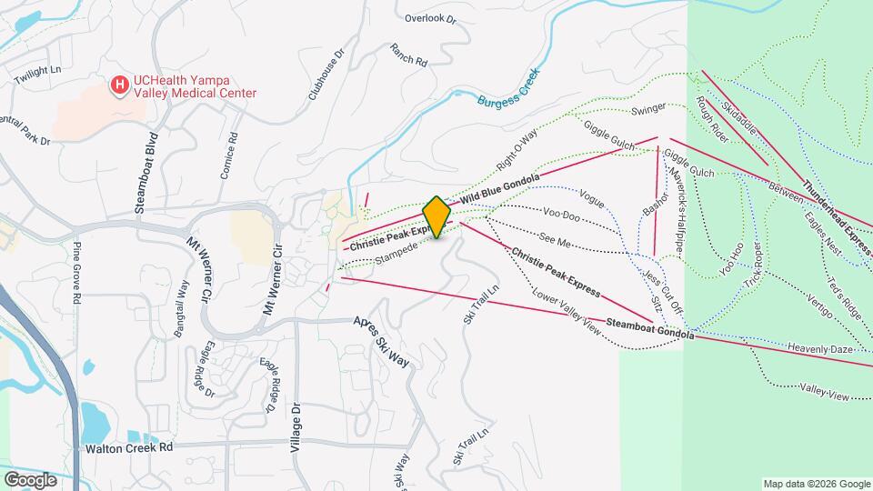 2420 Ski Trail Ln, Unit SI ID1564302P Mapa y Detalles de la Ubicación