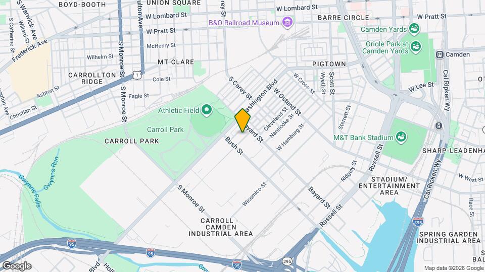 1432 Carroll St Map and Location Details