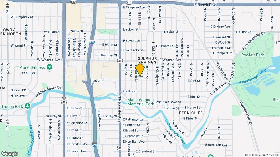 8204 N 11th St Mapa y Detalles de la Ubicación