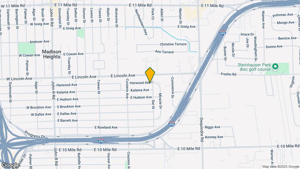 1260 Harwood Ave Map and Location Details