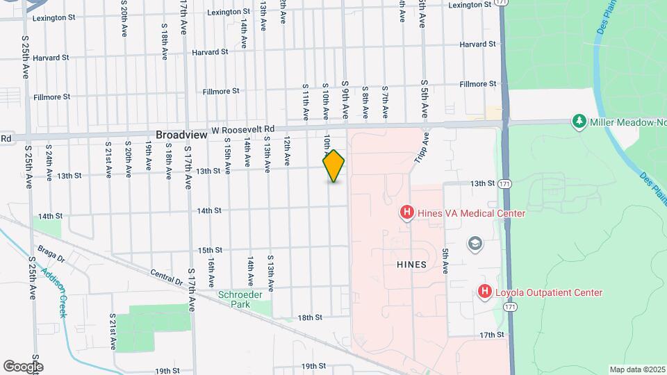 2325 S 10th Ave Map and Location Details